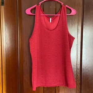 Medium Maroon Cole Daniel shirt.